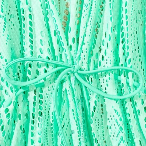 Tie Waist Fringe Swim Cover - Picture 4 of 6